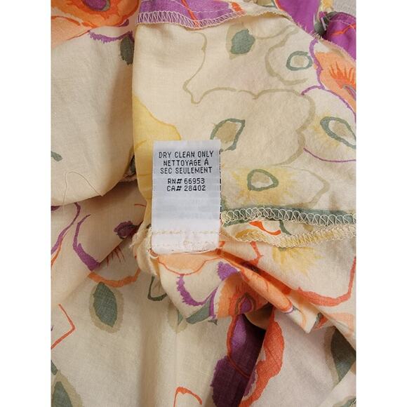 Anthropologie Cynthia Steffe Cotton Silk Blend Blend Top - Picture 7 of 7